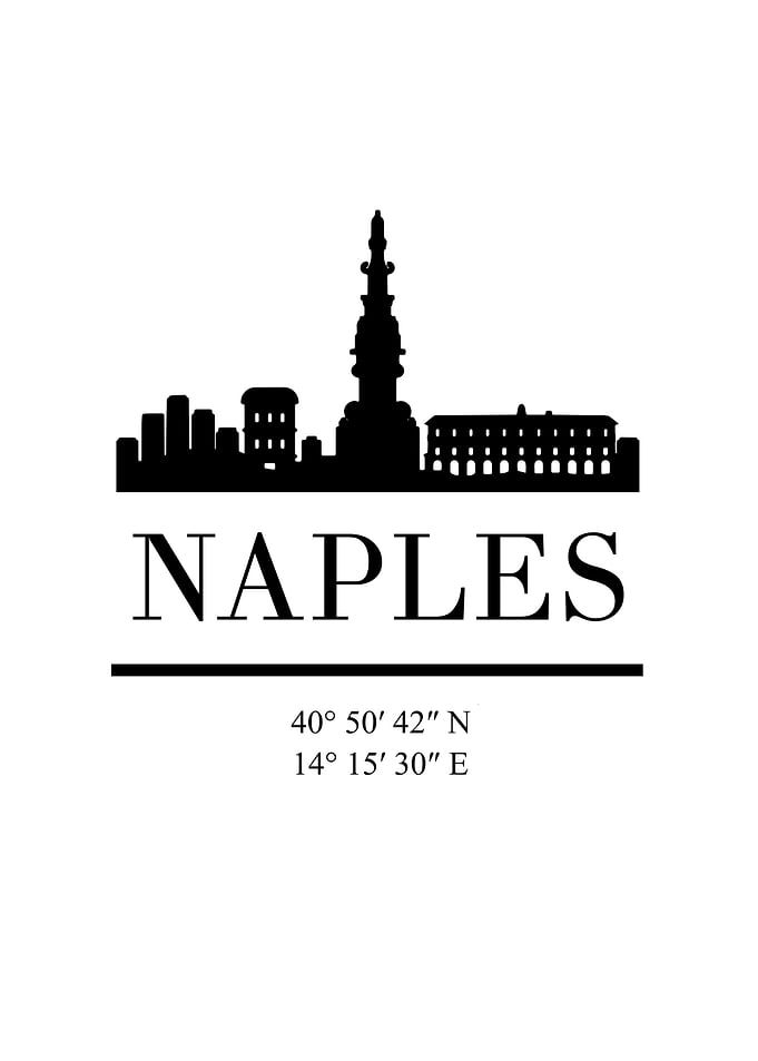Naples Skyline Italy