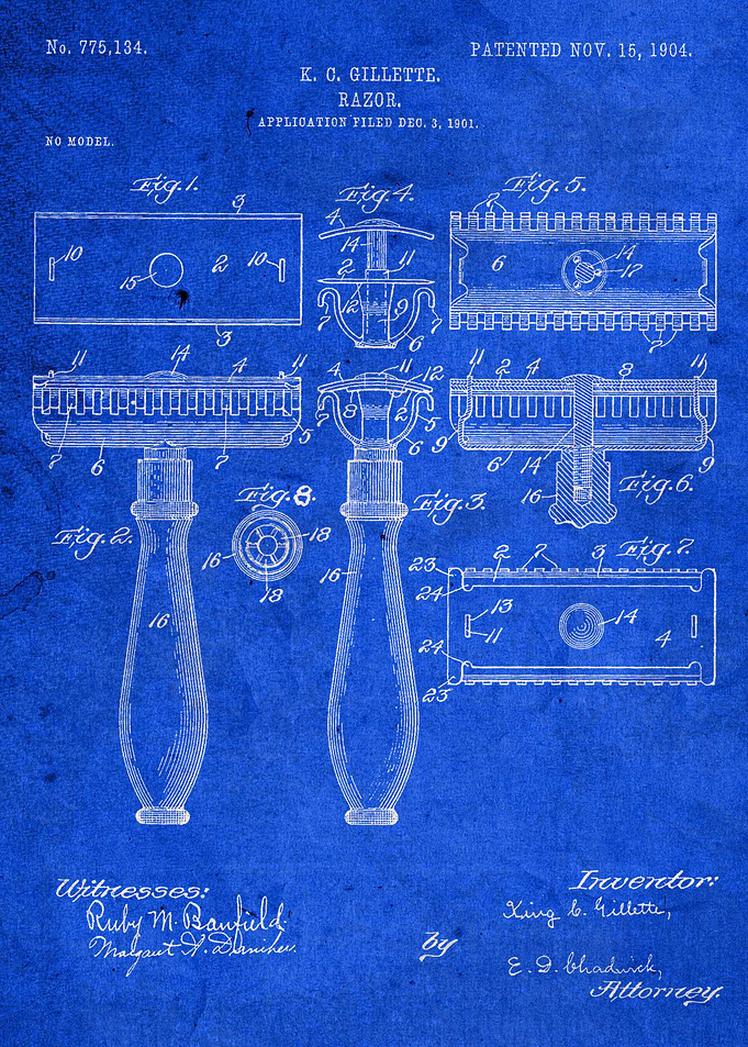 Gillette Razor Vintage