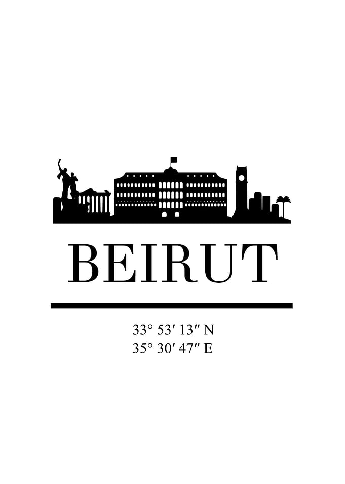 Beirut Skyline Lebanon