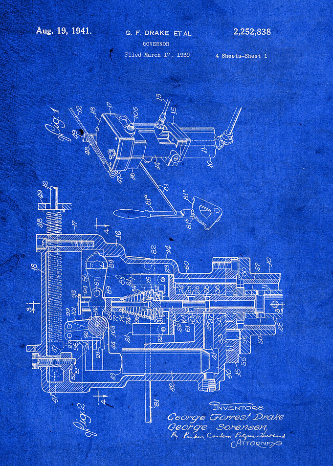 Governor Vintage Patent