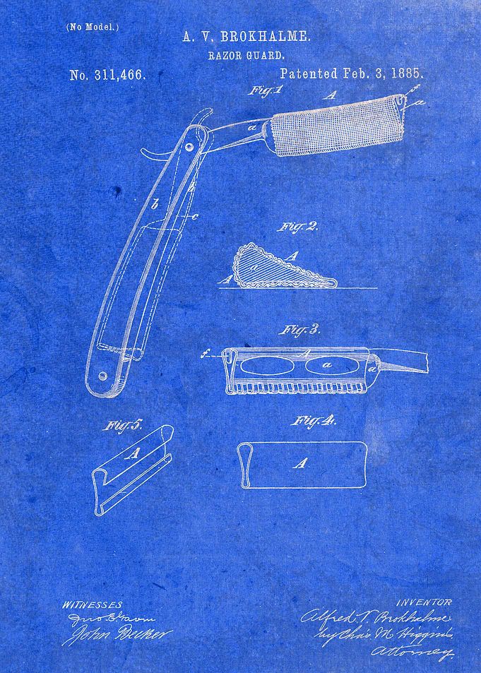 Razor Guard Barber Patent
