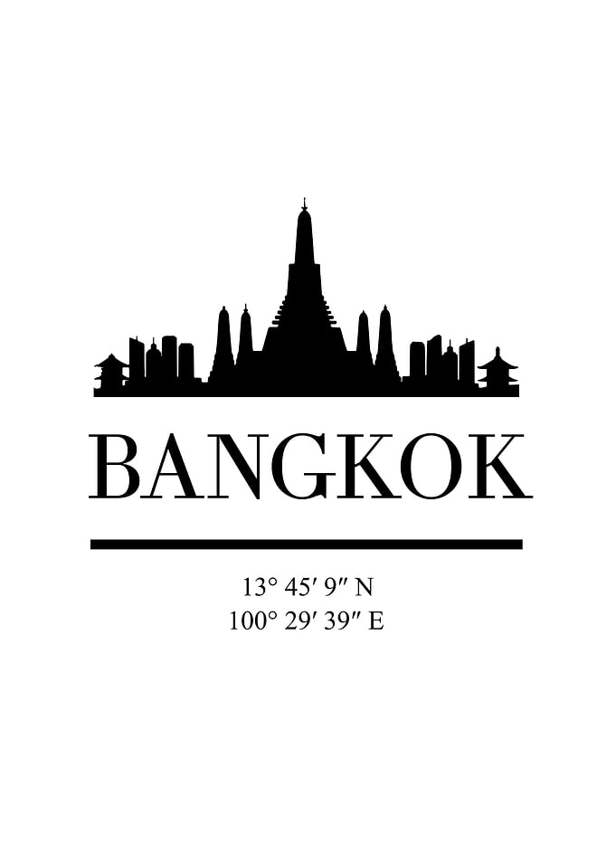 Bangkok Skyline Thailand