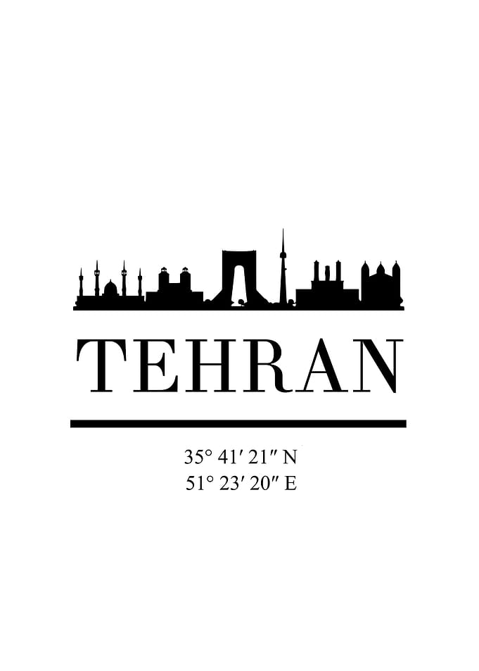 Tehran Skyline Iran City