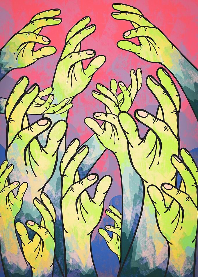 The zombie hands