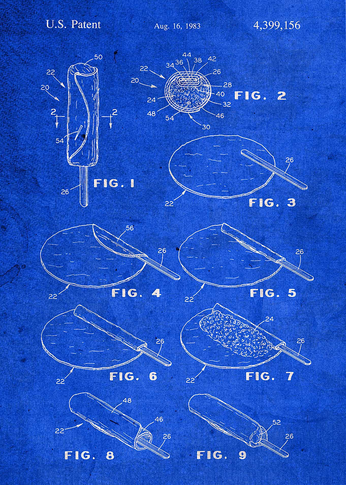 Rolled Burrito Food Patent