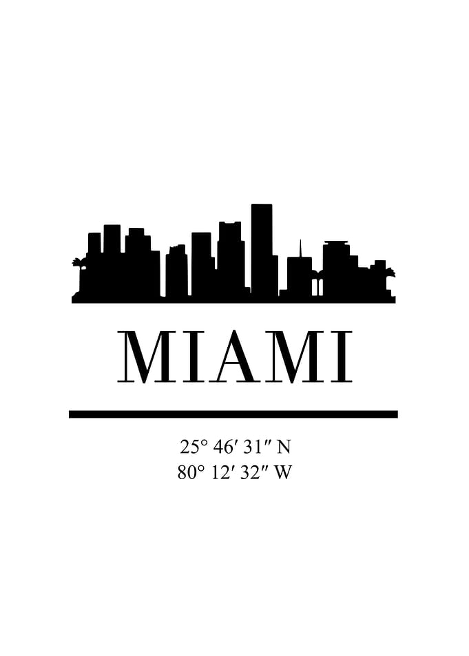 Miami Skyline Florida