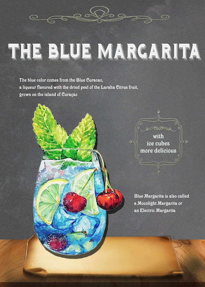 The blue margarita
