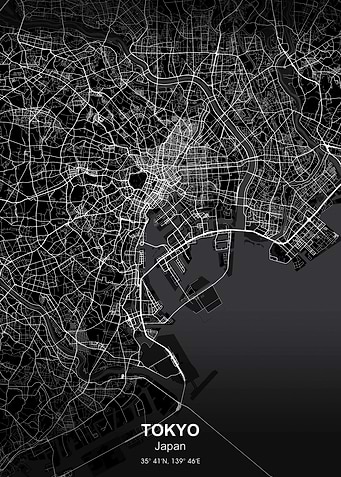 tokyo city map