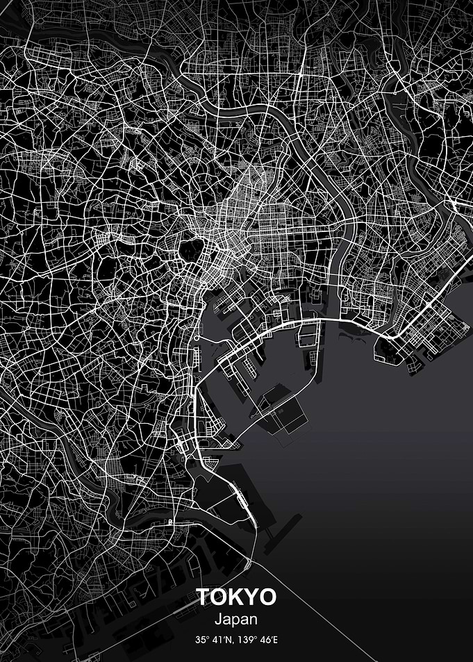 tokyo city map