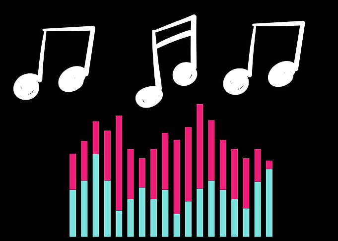 music notes art