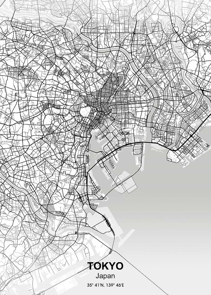 tokyo city map