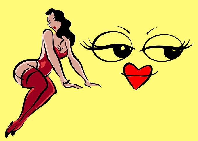 beautiful women art
