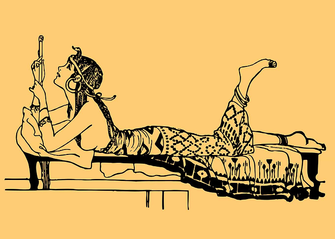 beautiful women art
