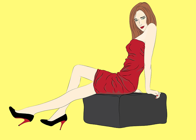 beautiful women art