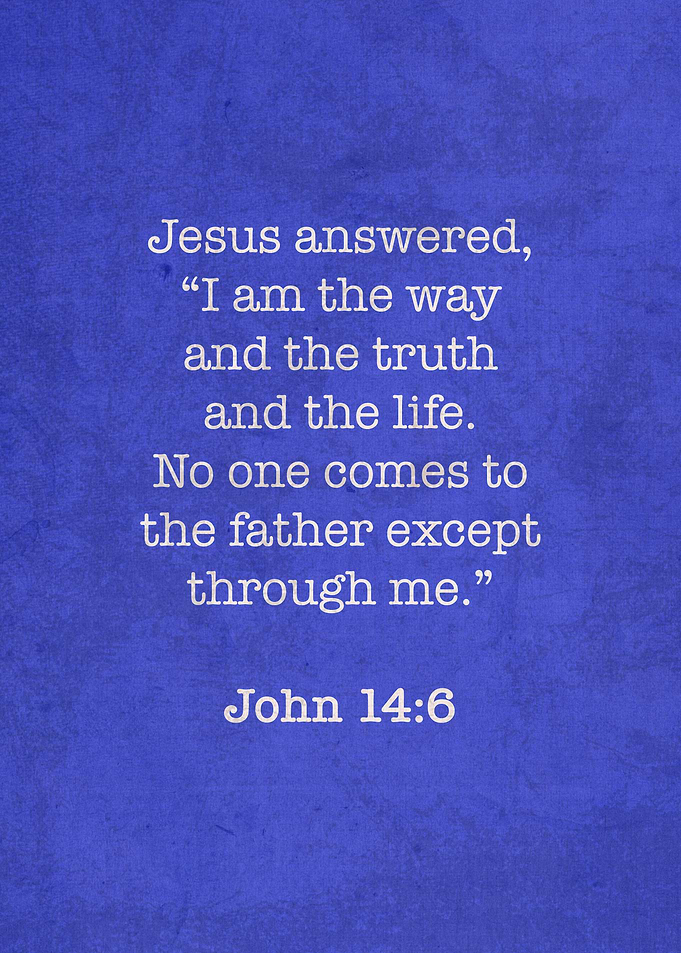 John 146 Iconic Bible Art