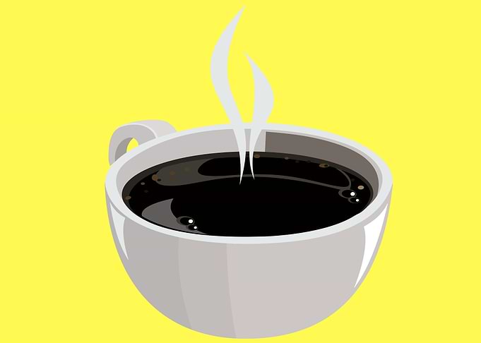 coffee filled in a cup