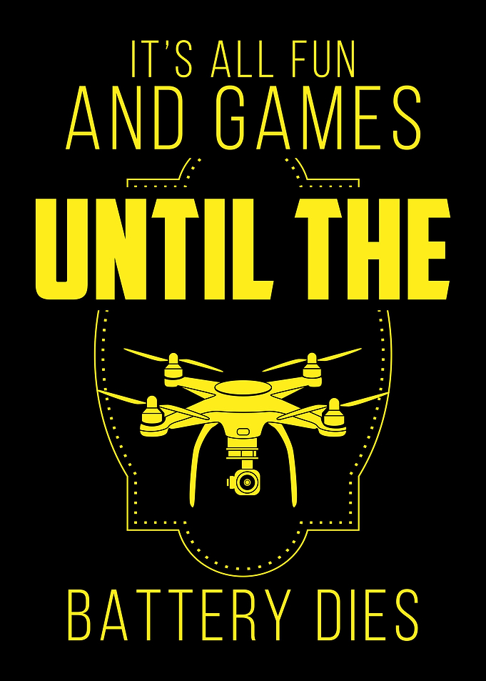 DRONE RACER FUNNY QUOTE