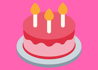 birthday cake art