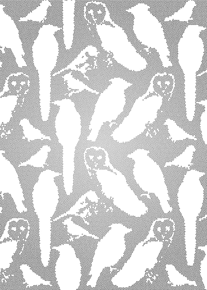 Wild birds mosaic effect
