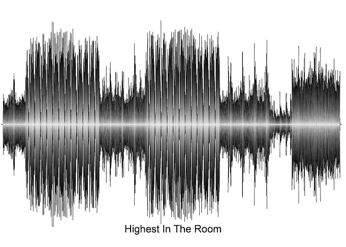 Travis Scott Soundwave Art