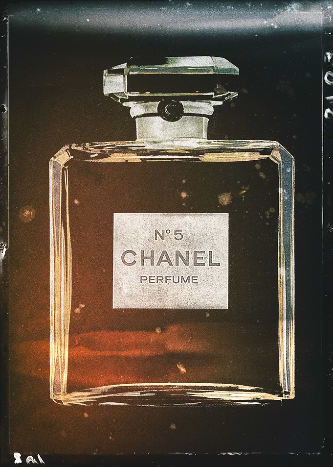 Chanel No 5 perfume bottle