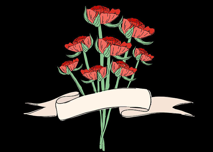 beautiful flower art