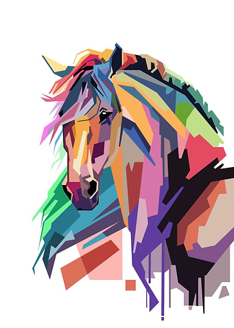 Horse illustration
