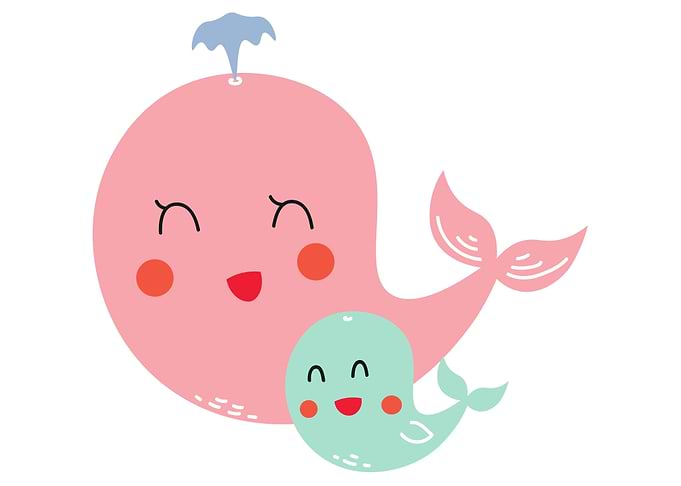 fish with her baby