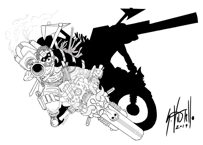 rebel biker