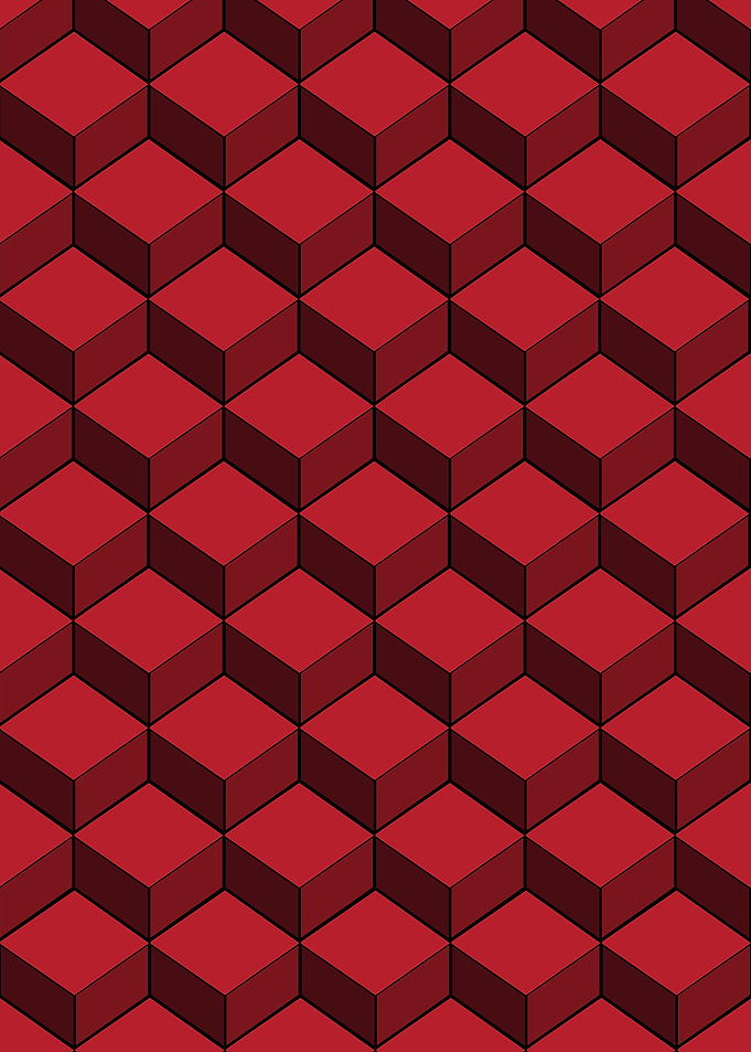 Cubic art 3d2d Cube photo
