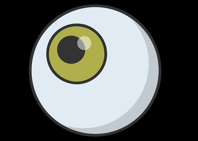 scary eye art