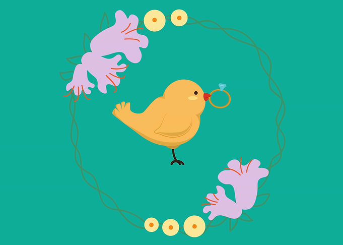 beautiful flower art