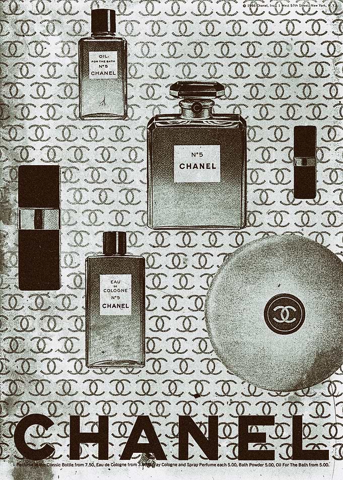 Chanel No 5 perfume bottle