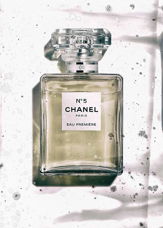 Chanel No 5 perfume bottle