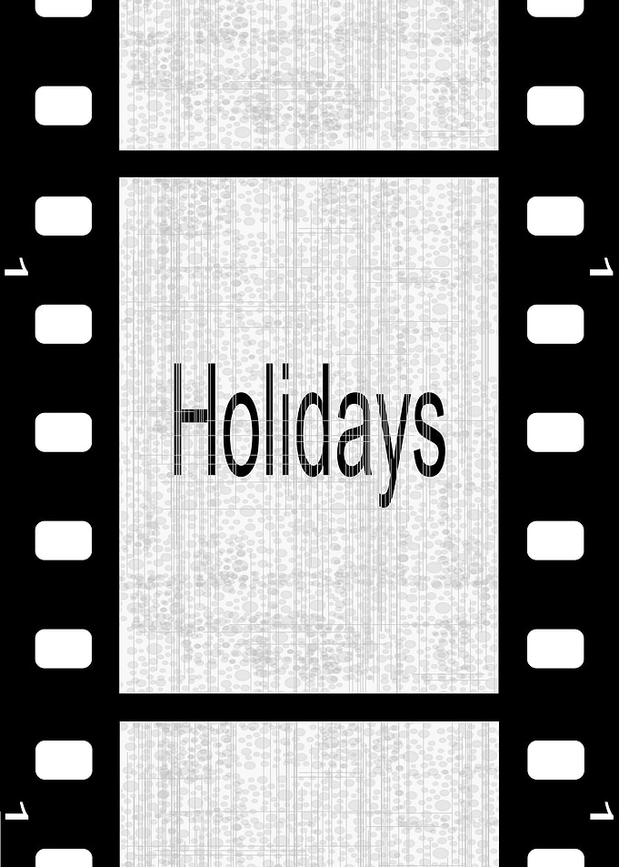 Holidays Film Strip