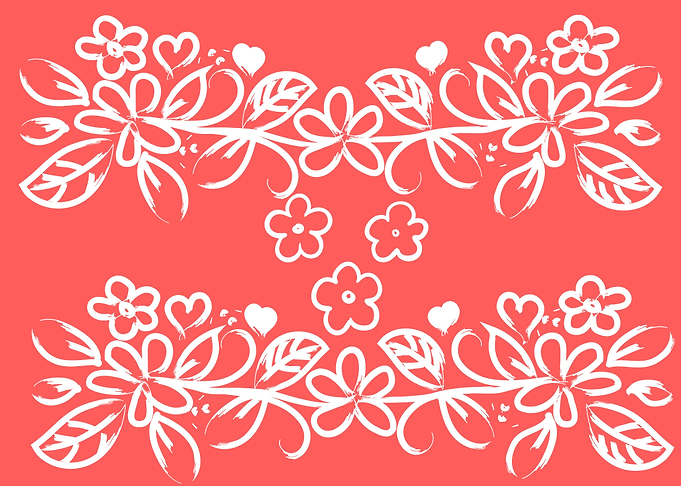 beautiful flower art
