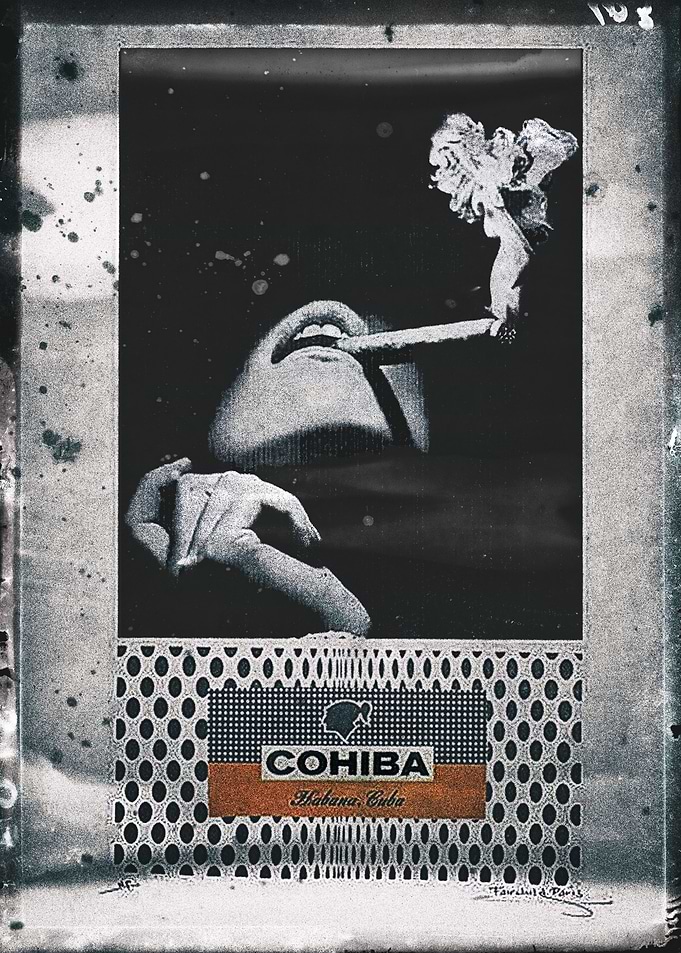 Cigar vintage poster