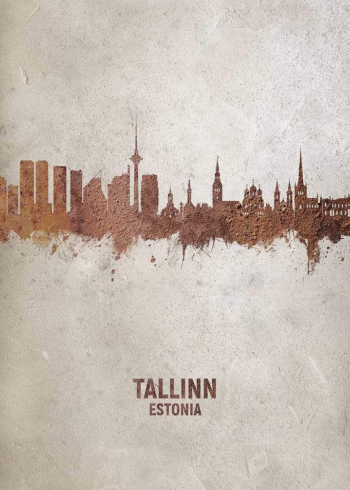 Tallinn Skyline Estonia
