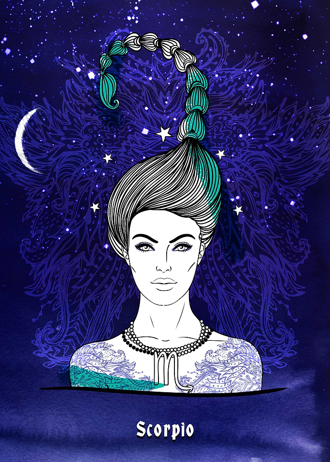 Zodiac female Scorpio