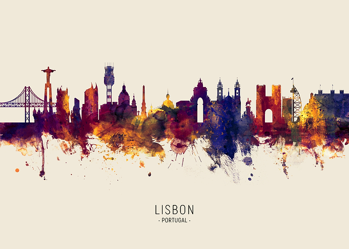 Lisbon Skyline Portugal