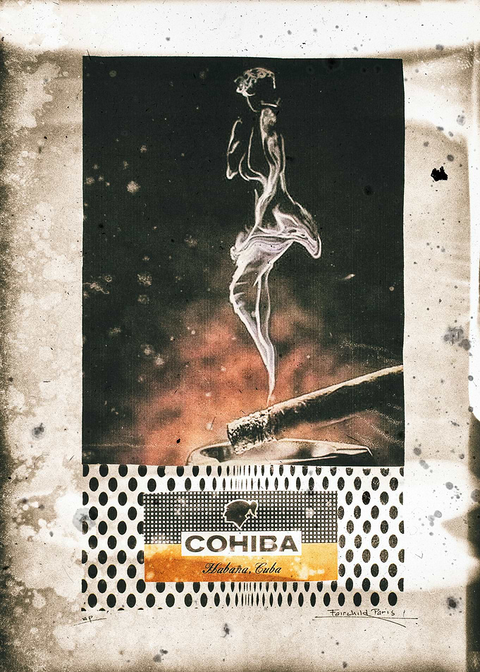 Cigar vintage poster
