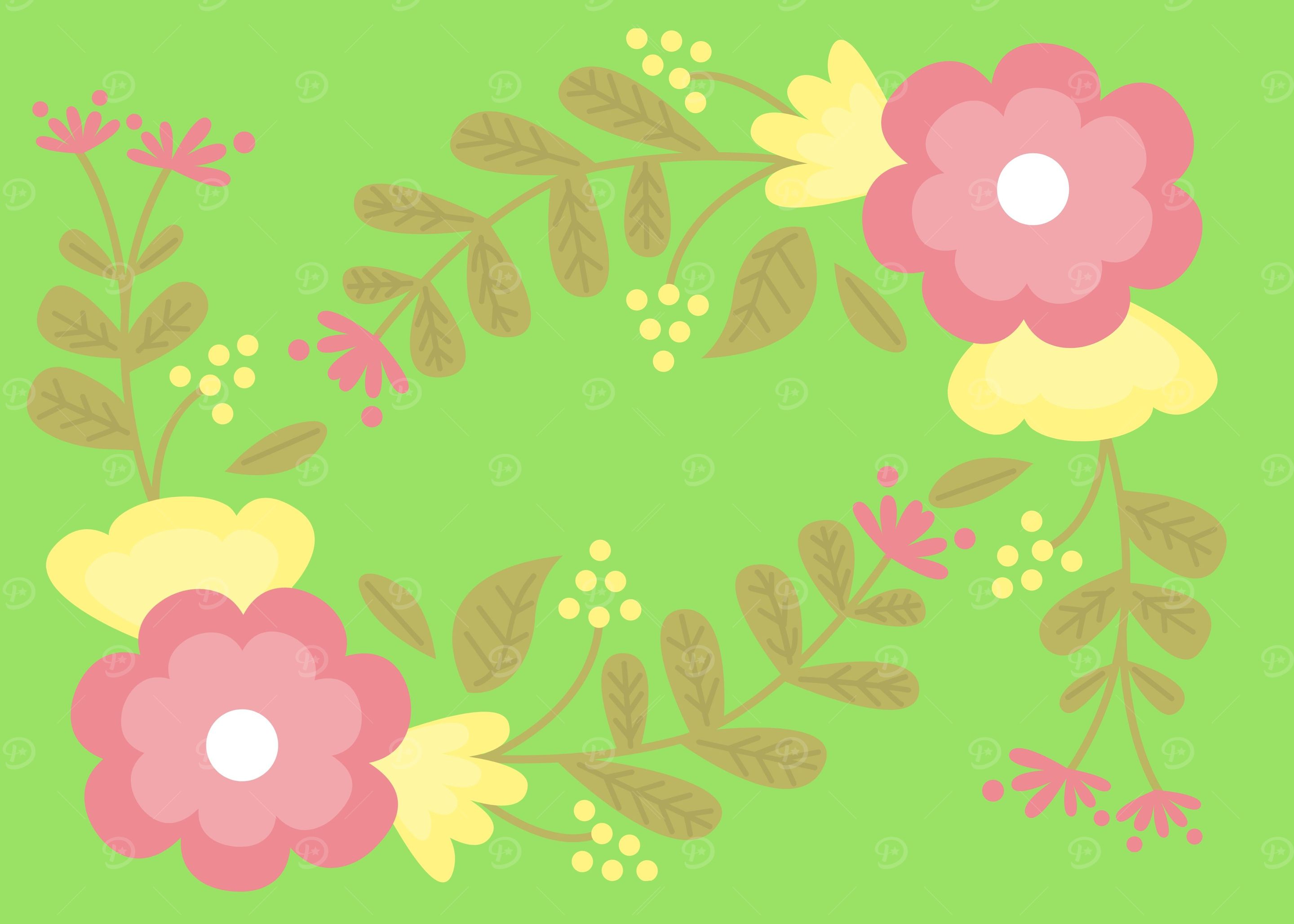 beautiful flower art