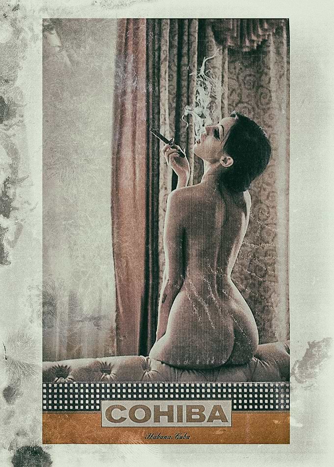 Cigar vintage poster