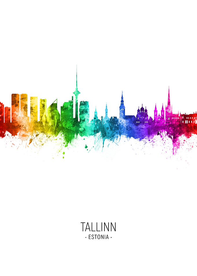 Tallinn Skyline Estonia