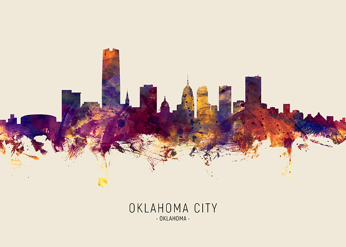 Oklahoma City Skyline