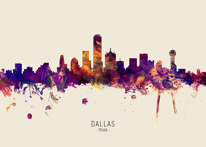 Dallas Skyline Texas