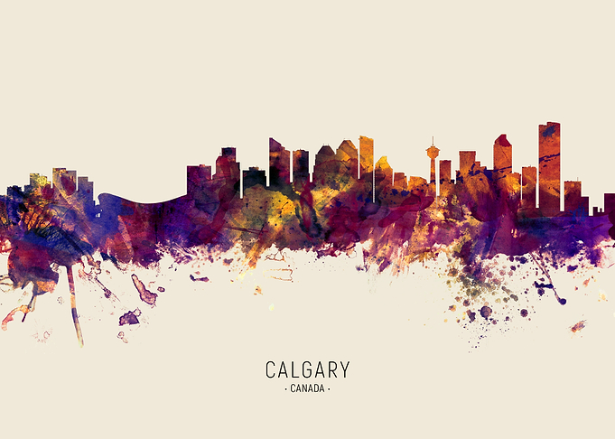 Calgary Skyline Canada