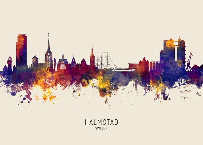 Halmstad Skyline Sweden