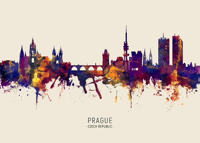 Prague Skyline