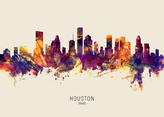 Houston Skyline Texas